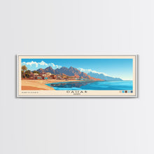 Load image into Gallery viewer, Dahab, Egypt Panoramic Print, Vacation Gift, Egypt Wall Art, Vacation Wall Art, Vacatation Memories, Beach Decor, Beach Or Lakehouse Art
