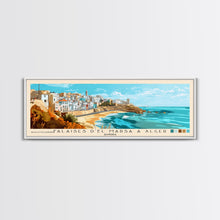 Cargar imagen en el visor de la galería, Falaises d’El Marsa a Alger, Algeria Panoramic Print, Vacation Gift, Algeria Wall Art, Vacation Wall Art, Vacatation Memories, Beach Decor, Beach Or Lakehouse Art
