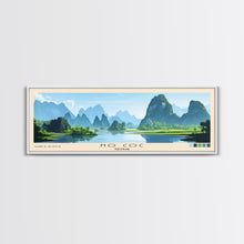 Cargar imagen en el visor de la galería, Ho Coc, Vietnam Panoramic Beach Print, Vacation Gift, Vietnam Wall Art, Beach Painting, Beach Decor, Beach Painting
