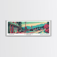 Carregar imagem no visualizador da galeria, Aurora Colorado Panoramic Travel Poster Canvas Print
