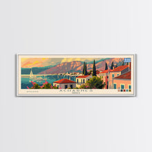 Carregar imagem no visualizador da galeria, Acharnes Greece Travel Print Wall Art, Panoramic City Art, Travel Art, Wall Decor, Vacation Gift, Framed Canvas Print Or Metal Art
