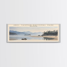 Carregar imagem no visualizador da galeria, Abel Tasman National Park Travel Poster Print, Framed Canvas Print, New Zealand Travel Art, Wood Framed Art, Wall Hanging, Home Decor
