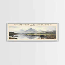 Cargar imagen en el visor de la galería, Connemara National Park Travel Print Wall Art, Travel Poster Print, Retro Style COUNTRY Home Decor, Wall Hanging, Travel Gift Idea, Unique Metal Art

