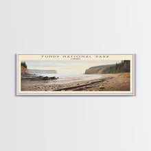 Cargar imagen en el visor de la galería, Fundy National Park Travel Poster Print, Framed Canvas Wall Art, Metal Wall Art, COUNTRY art, Gift For Him, Travel Wall Art, Travel Lover Gift
