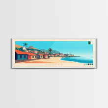 Carregar imagem no visualizador da galeria, Annaba, Algeria Travel Poster Panoramic Canvas Print, Annaba, Algeria Painting, Algeria Art, Annaba Travel Art, Guest Room Painting
