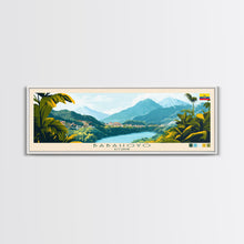 Carregar imagem no visualizador da galeria, Babahoyo, Ecuador Travel Poster Panoramic Canvas Print, Babahoyo, Ecuador Painting, Ecuador Art, Babahoyo Travel Art, Guest Room Painting
