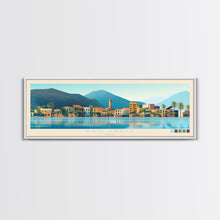Carregar imagem no visualizador da galeria, Bailundo, Angola Panoramic Travel Poster Canvas Print, Bailundo, Angola Painting, Angola Art, Bailundo Panoramic Travel Art, Travel Painting
