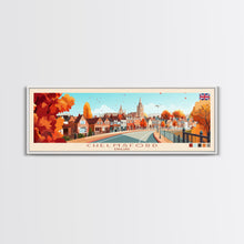 Cargar imagen en el visor de la galería, Chelmsford, England Travel Poster Panoramic Canvas Print, Chelmsford, England Painting, England Art, Chelmsford Travel Art, Guest Room Painting
