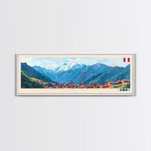 Cargar imagen en el visor de la galería, Chincha, Peru Travel Poster Panoramic Canvas Print, Chincha, Peru Painting, Peru Art, Chincha Travel Art, Guest Room Painting
