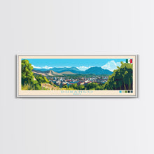 Load image into Gallery viewer, Durham, England Panoramic Travel Poster Canvas Print, Durham, England Painting, England Art, Durham Panoramic Travel Art, Travel Painting
