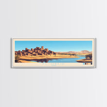 Load image into Gallery viewer, Eldoret, Kenya Panoramic Travel Poster Canvas Print, Eldoret, Kenya Painting, Kenya Art, Eldoret Travel Art, Living Room Painting
