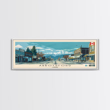 Carregar imagem no visualizador da galeria, Abbotsford, Canada Panoramic Canvas Print, Abbotsford, Canada Painting, Canada Art, Abbotsford Travel Poster, Travel Art, Guest Room Painting

