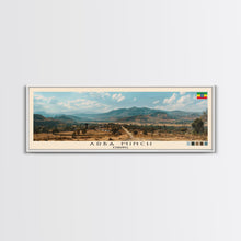 Carregar imagem no visualizador da galeria, Arba Minch, Ethiopia Panoramic Canvas Print, Arba Minch, Ethiopia Painting, Ethiopia Art, Arba Minch Travel Poster, Travel Art, Housewarming Gift
