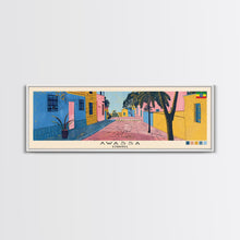 Carregar imagem no visualizador da galeria, Awassa, Ethiopia Panoramic Canvas Print, Awassa, Ethiopia Painting, Ethiopia Art, Awassa Travel Poster, Travel Art, Living Room Painting
