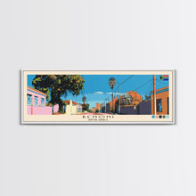 Load image into Gallery viewer, Benoni, South Africa Panoramic Canvas Print, Benoni, South Africa Painting, South Africa Art, Benoni Travel Poster, Travel Art, Housewarming Gift
