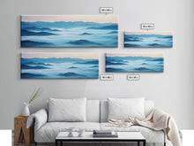 Load image into Gallery viewer, Blue Ridge Mountains Panoramic Wall Art, Bluebridge Mountains National Parkway, Beautiful Cabin Decor, Boho Photography Wall Art Print
