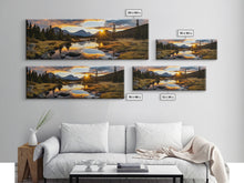 Cargar imagen en el visor de la galería, Panoramic Print of Rocky Mountain National Park Extra Large Wall Art, Panoramic Wall Art, Panoramic Landscape Print, Landscape Photography
