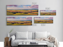 Carregar imagem no visualizador da galeria, Beautiful Italian Villa and Countryside, Extra Large Wall Art, Framed Panoramic Canvas Print, Framed Wall Decor
