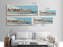 Carregar imagem no visualizador da galeria, Aldeburgh, United Kingdom Panoramic Print, Vacation Gift, United Kingdom Wall Art, Vacation Wall Art, Vacatation Memories, Beach Decor, Beach Or Lakehouse Art
