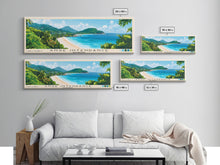 Carregar imagem no visualizador da galeria, Anse Intendance, Seychelles Panoramic Print, Vacation Gift, Seychelles Wall Art, Vacation Wall Art, Vacatation Memories, Beach Decor, Beach Or Lakehouse Art
