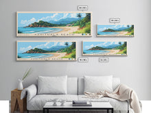 Carregar imagem no visualizador da galeria, Azhithala Beach, India Panoramic Print, Vacation Gift, India Wall Art, Vacation Wall Art, Vacatation Memories, Beach Decor, Beach Or Lakehouse Art
