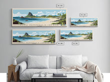 Load image into Gallery viewer, Barú Peninsula-Island, Colombia Panoramic Print, Vacation Gift, Colombia Wall Art, Vacation Wall Art, Vacatation Memories, Beach Decor, Beach Or Lakehouse Art
