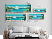 Load image into Gallery viewer, Bequia Island, Saint Vincent and the Grenadines Panoramic Print, Vacation Gift, Saint Vincent and the Grenadines Wall Art, Vacation Wall Art, Vacatation Memories, Beach Decor, Beach Or Lakehouse Art
