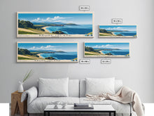 Carregar imagem no visualizador da galeria, Bruny Island, Australia Panoramic Print, Vacation Gift, Australia Wall Art, Beach Painting, Beach Decor, Large Wall Art, Wood Frame Art
