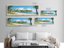 Load image into Gallery viewer, Caladesi Island State Park, Florida Panoramic Print, Vacation Gift, Florida Wall Art, Vacation Wall Art, Vacatation Memories, Beach Decor, Beach Or Lakehouse Art
