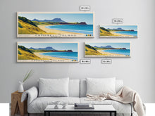 Carregar imagem no visualizador da galeria, Campbell Island, New Zealand Panoramic Print, Vacation Gift, New Zealand Wall Art, Beach Painting, Beach Decor, Large Wall Art, Wood Frame Art
