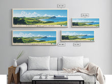 Cargar imagen en el visor de la galería, Chatham Island, New Zealand Panoramic Print, Vacation Gift, New Zealand Wall Art, Beach Painting, Beach Decor, Beach Or Lakehouse Art
