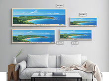 Load image into Gallery viewer, Corn Island, NICARAGUA Panoramic Print, Vacation Gift, NICARAGUA Wall Art, Beach Painting, Beach Decor, Beach Or Lakehouse Art
