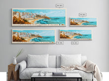 Cargar imagen en el visor de la galería, Falaises d’El Marsa a Alger, Algeria Panoramic Print, Vacation Gift, Algeria Wall Art, Vacation Wall Art, Vacatation Memories, Beach Decor, Beach Or Lakehouse Art
