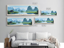 Cargar imagen en el visor de la galería, Ho Coc, Vietnam Panoramic Beach Print, Vacation Gift, Vietnam Wall Art, Beach Painting, Beach Decor, Beach Painting

