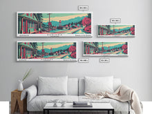 Carregar imagem no visualizador da galeria, Aurora Colorado Panoramic Travel Poster Canvas Print
