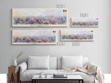 Carregar imagem no visualizador da galeria, Bryansk Russia Wall Art, Panoramic Travel Poster, Panoramic Framed Canvas Print, City Wall Art, Wall Hanging Home Decor, Travel Art
