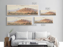Carregar imagem no visualizador da galeria, Ait Benhaddou Travel Poster Print, Framed Canvas Wall Art, Metal Wall Art, Morocco art, Gift For Him, Travel Wall Art, Travel Lover Gift
