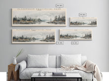 Carregar imagem no visualizador da galeria, Algonquin Provincial Park Travel Print Wall Art, Travel Poster Print, Retro Style Home Decor, Wall Hanging, Travel Gift Idea, Metal Art
