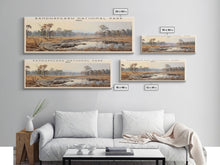 Load image into Gallery viewer, Bandhavgarh National Park Framed Canvas Print Travel Poster | Wall Art | Home Decor | Gift For Travel Lover | Wall Hanging | Original Art
