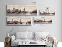 Carregar imagem no visualizador da galeria, Big Ben and the Houses of Parliament Wall Art Travel Poster Print, Gift For Travel Lover, Vacation Gift, COUNTRY Wall Art, Home Decor, Original Art
