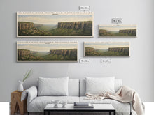 Cargar imagen en el visor de la galería, Chapada dos Guimarães National Park Framed Canvas Print Travel Poster | Wall Art | Home Decor | Gift For Travel Lover | Wall Hanging | Original Art
