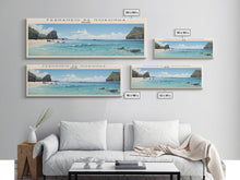 Carregar imagem no visualizador da galeria, Fernando de Noronha COUNTRY | Framed Travel Poster Canvas Print | Trendy Wall Art | Watercolor Painting | Living Room Art | Unique Art
