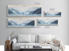 Carregar imagem no visualizador da galeria, Franz Josef Glacier COUNTRY Travel Poster Print, Framed Canvas Print, COUNTRY Travel Art, Wood Framed Art, Wall Hanging, Home Decor
