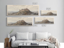 Cargar imagen en el visor de la galería, Hohenzollern Castle Travel Print Wall Art, Travel Poster Print, Retro Style COUNTRY Home Decor, Wall Hanging, Travel Gift Idea, Unique Metal Art
