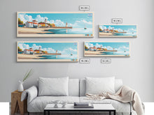 Cargar imagen en el visor de la galería, Corrientes, Argentina Travel Poster Panoramic Canvas Print, Corrientes, Argentina Painting, Argentina Art, Corrientes Travel Art, Guest Room Painting
