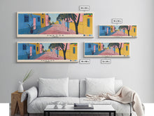 Carregar imagem no visualizador da galeria, Awassa, Ethiopia Panoramic Canvas Print, Awassa, Ethiopia Painting, Ethiopia Art, Awassa Travel Poster, Travel Art, Living Room Painting
