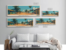 Carregar imagem no visualizador da galeria, Butembo, Congo Panoramic Canvas Print, Butembo, Congo Painting, Congo Art, Butembo Travel Poster, Travel Art, Guest Room Painting
