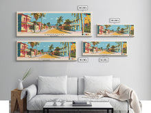 Cargar imagen en el visor de la galería, Chimoio, Mozambique Panoramic Canvas Print, Chimoio, Mozambique Painting, Mozambique Art, Chimoio Travel Poster, Travel Art, Guest Room Painting
