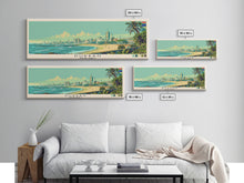 Load image into Gallery viewer, Durban, South Africa Panoramic Canvas Print, Durban, South Africa Painting, South Africa Art, Durban Travel Poster, Travel Art, Guest Room Painting

