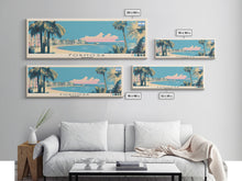 Carregar imagem no visualizador da galeria, Formosa, Argentina Panoramic Canvas Print, Formosa, Argentina Painting, Argentina Art, Formosa Travel Poster, Travel Art, Guest Room Painting
